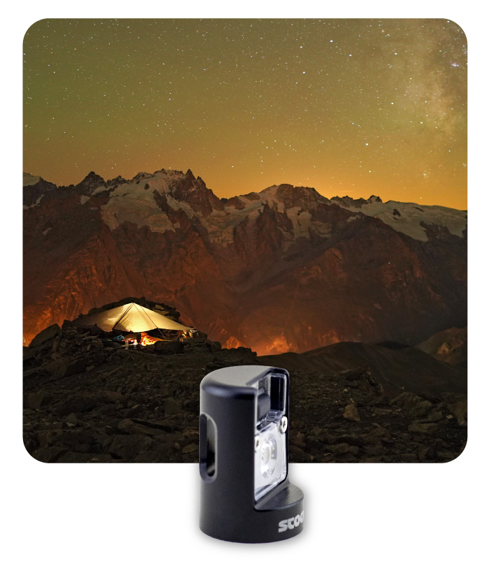 Lampe frontale STOOTS KISKA 3 Ultra Trail France Orange